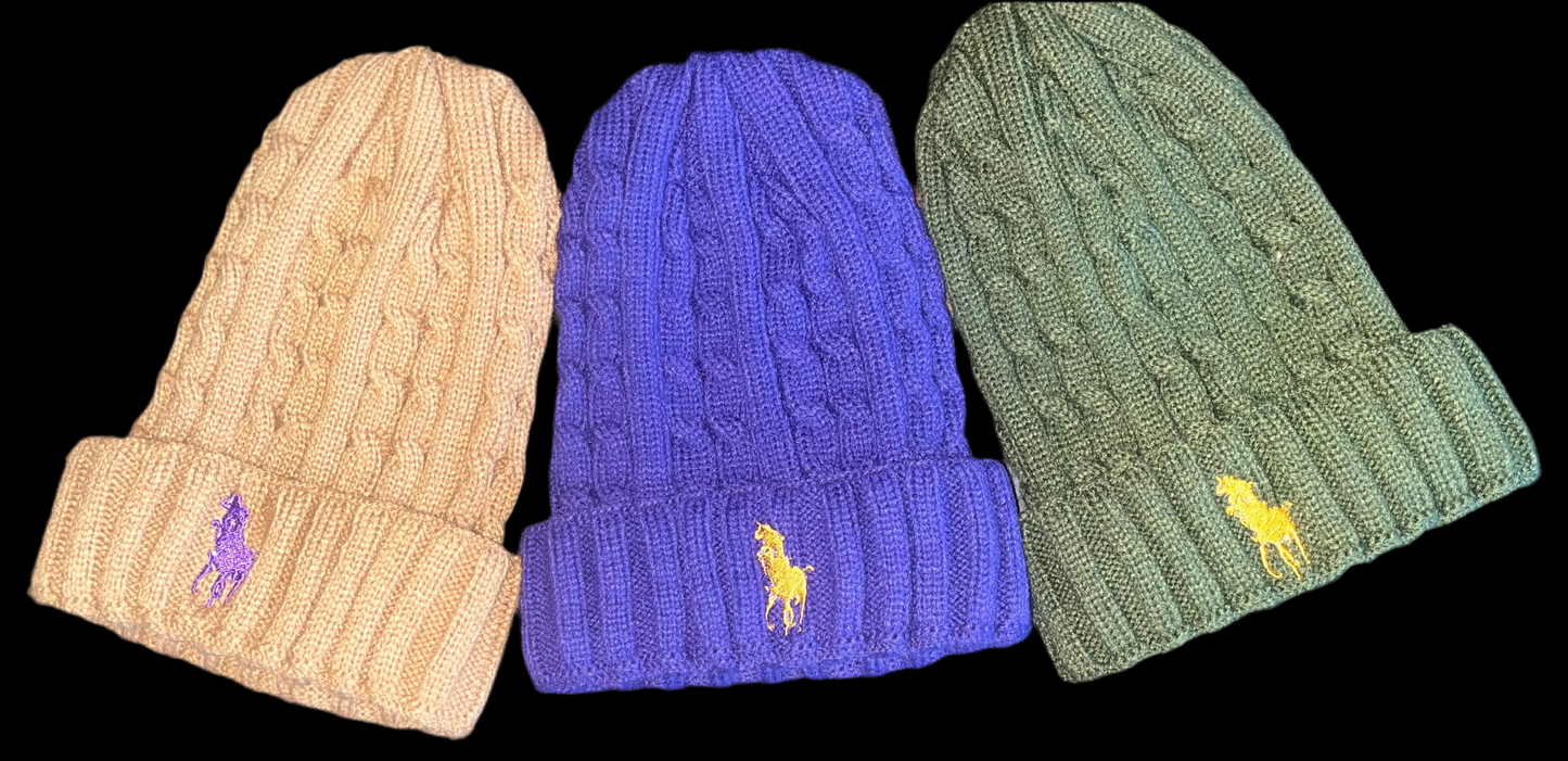 BGCY Cable Knit Beanie