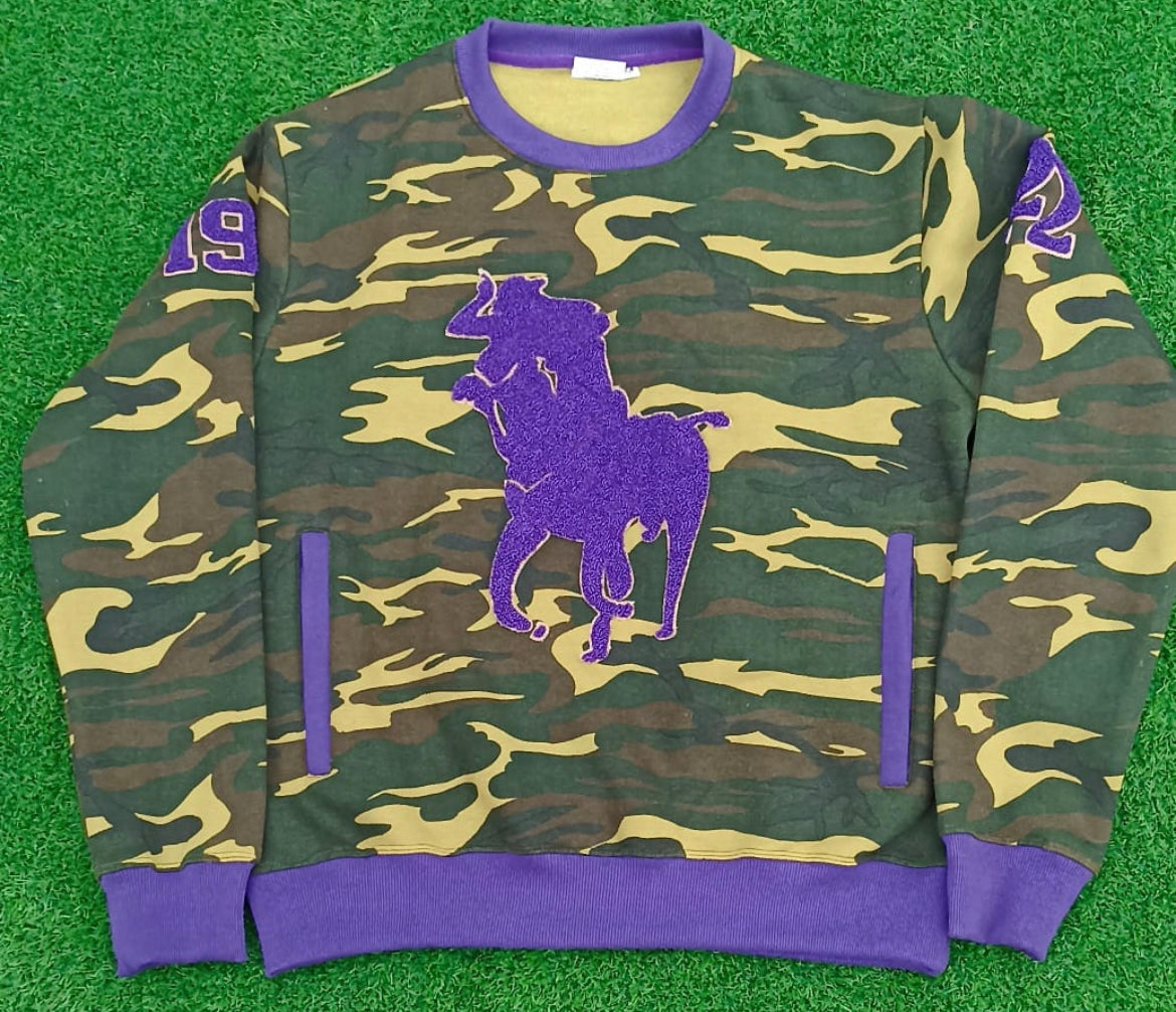 The Original Polo Que Big BGCY chenille embroidered logo