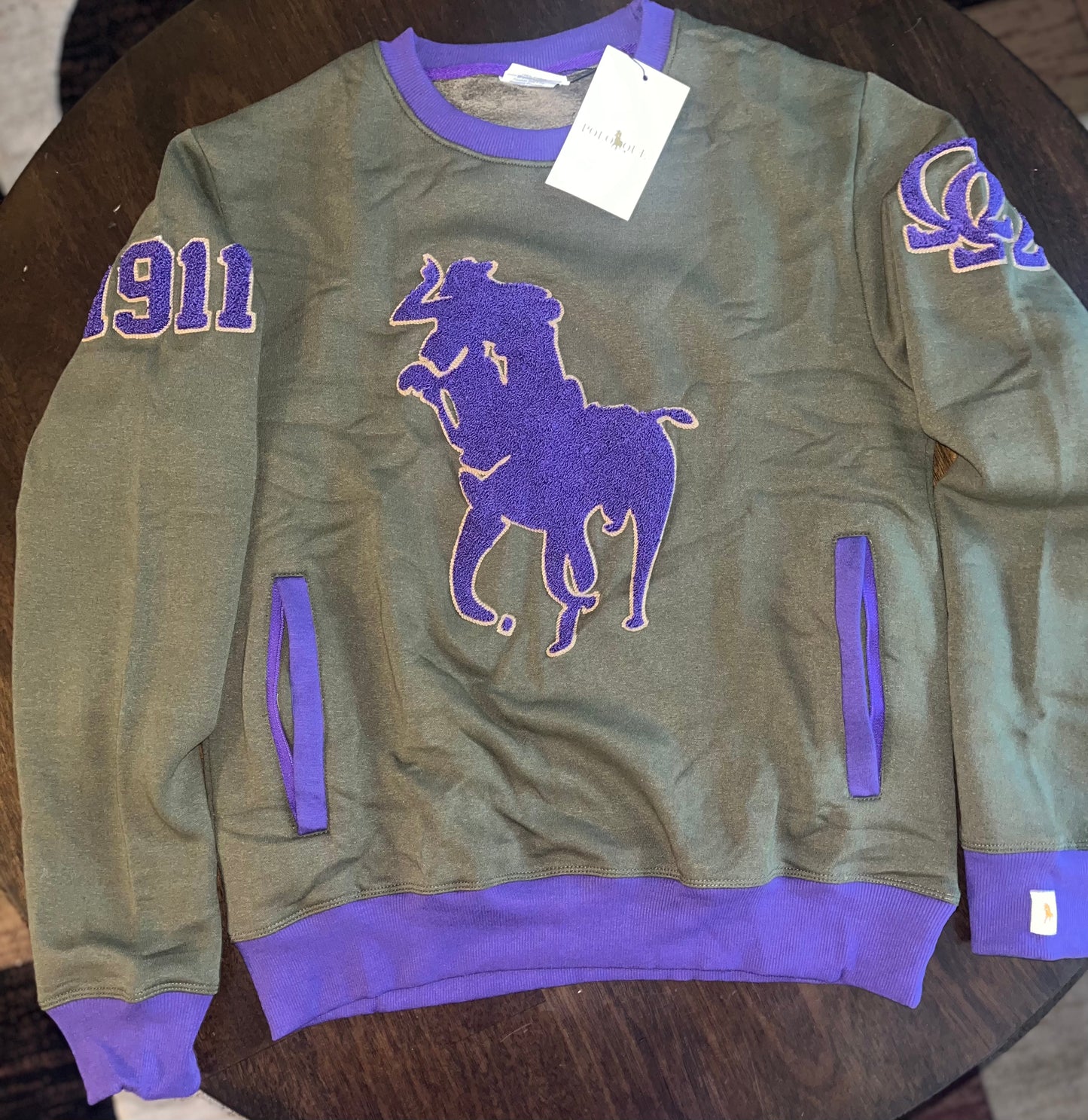 The Original Polo Que Big BGCY chenille embroidered logo