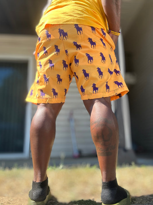 The Original Polo Que BGCY All over print multi-use shorts