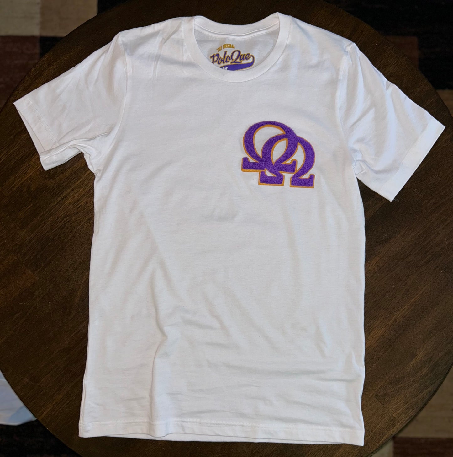 The Original Polo Que Chenille Double Chest Hit Tee