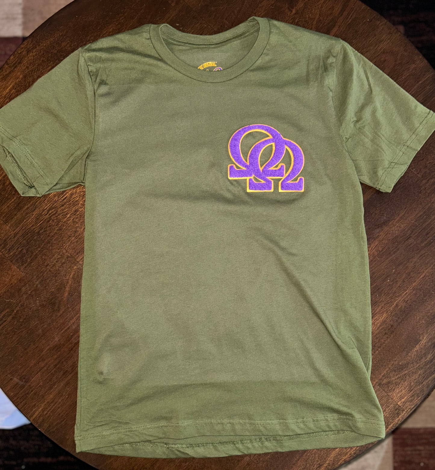 The Original Polo Que Chenille Double Chest Hit Tee