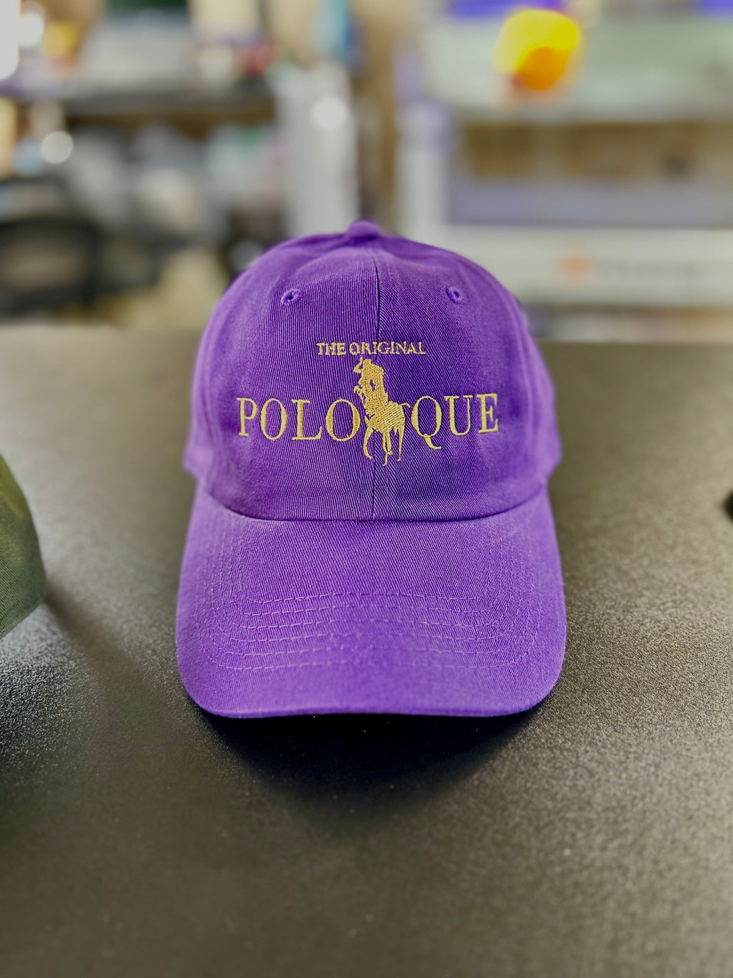 (The Original Polo Que BGCY classic logo Dad Hat collection