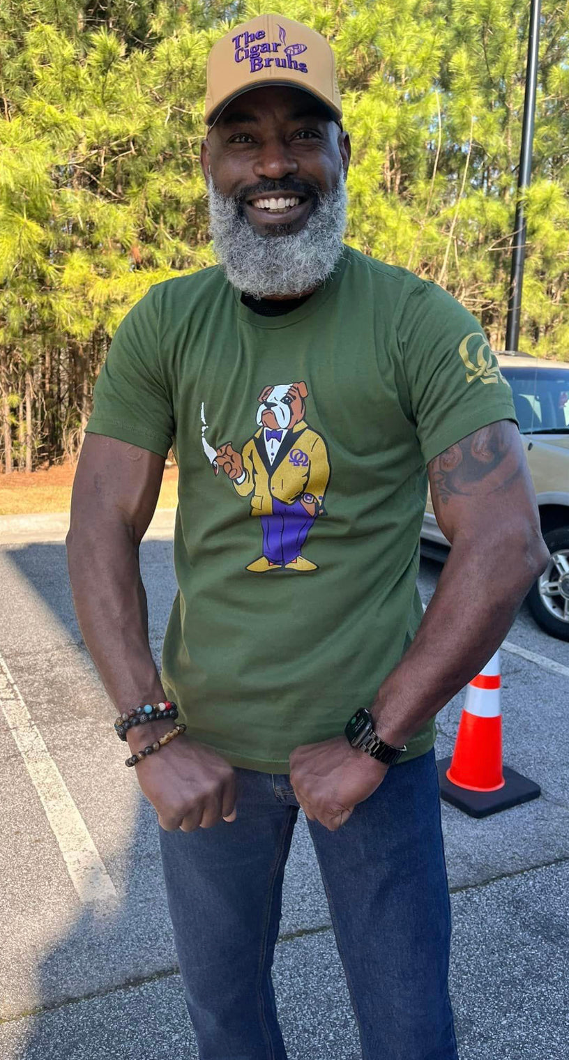 The Original Polo Que Cigar Bruh Tee